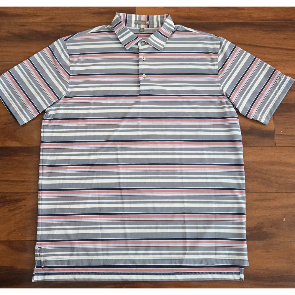 Peter‎ Millar Summer Comfort MOMENTUM XL Golf Polo Shirt Short Sleeve